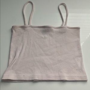 brandy melville pink tank top